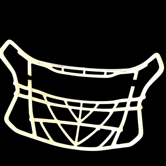 Riddell Custom Face Mask White for Full-Size Football Helmet Faceguard White Met - Picture 3 of 10